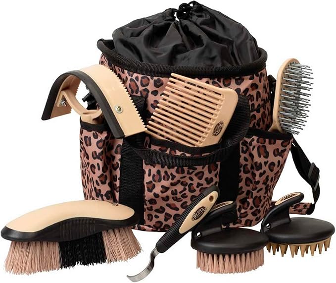 Weaver Leather Grooming Kit Tan Leopard, 65-2055-202