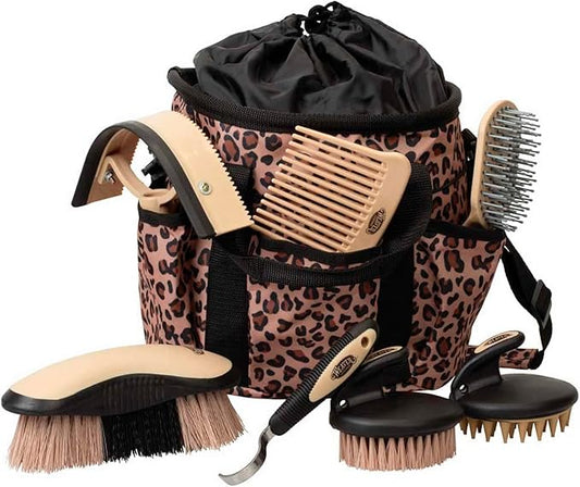 Weaver Leather Grooming Kit Tan Leopard, 65-2055-202
