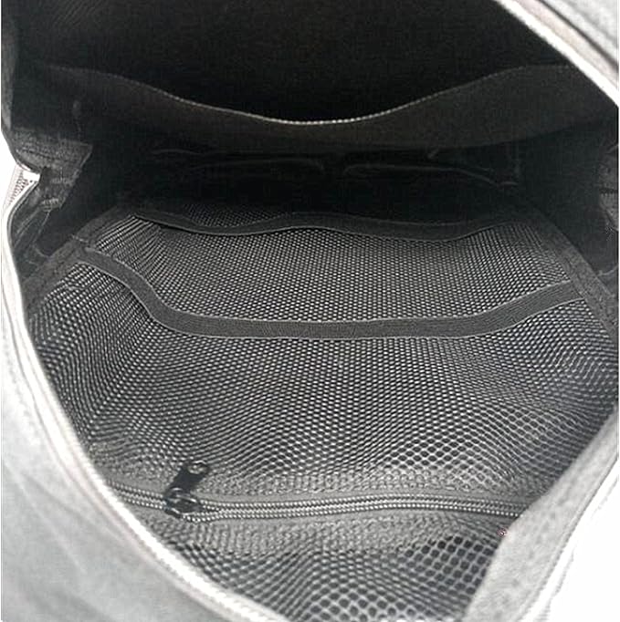 Red Emergency Backpack First Aid Bag Empty Medical First Aid Back Pack Treatment First Responder Trauma Bag for Camping Daycare Vacation Outdoors Pet Dog Cat Road Trip Cycling Riding (Black White)