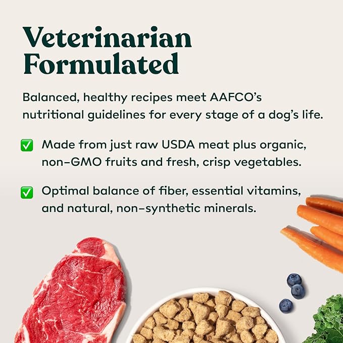 Little Hunter Freeze Dried Fresh Dog Food Raw Rabbit Recipe - Picky Eater-Approved Limited Ingredient for All Stages - High Protein, Small Batch, Grain Free Raw Dog Food, 15 oz