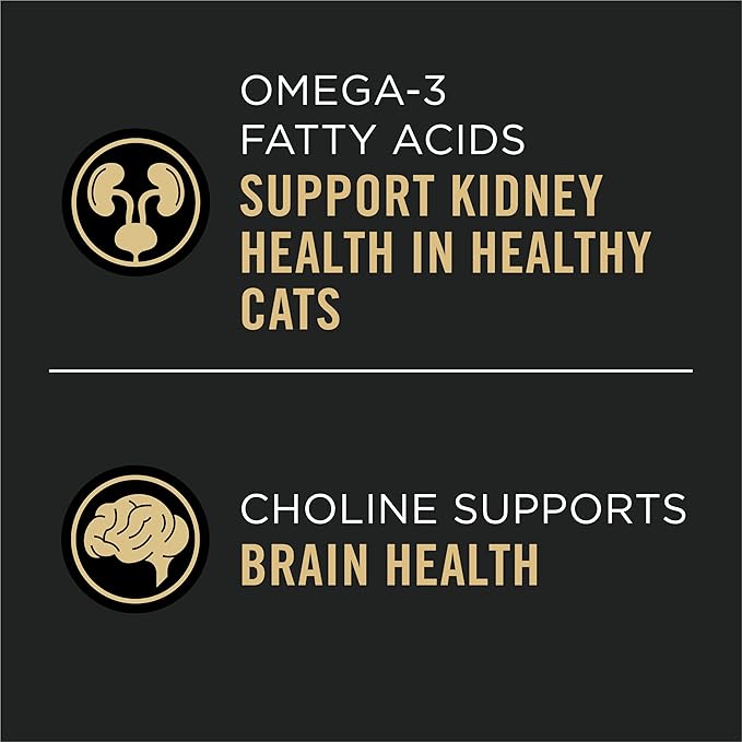 Purina Pro Plan Vital Systems Salmon and Rice Formula Senior Cat Food Dry 4-in-1 Formula - 3 lb. Bag