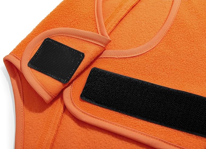 Haloumoning Dogs Fleece Coats Pet Jackets for Small and Medium Dogs Puppy Mock Neck Zipper Fall Winter Jacket