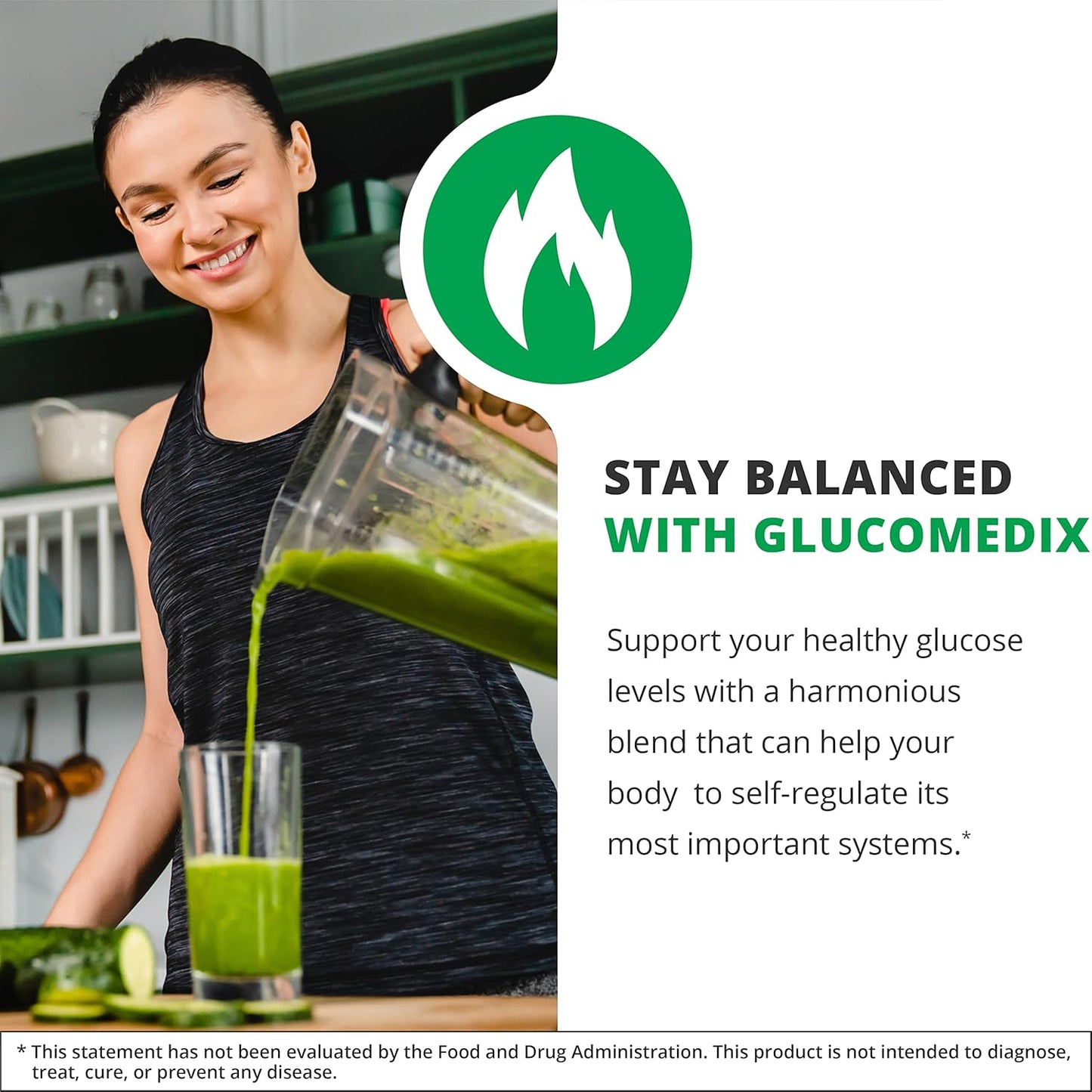 NutraMedix GlucoMedix - Bioavailable Cat's Claw & Stevia Liquid Drops - Metabolic Support to Help Maintain a Healthy Immune System - Daily Immune Support Tincture (4 Fl Oz)