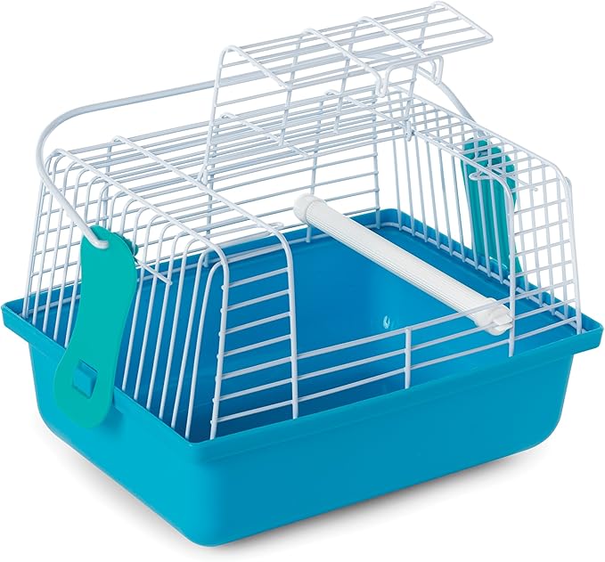 Prevue Pet Products Travel Cage for Birds and Small Animals, Blue (SP1304BLUE) (Pack of 2)