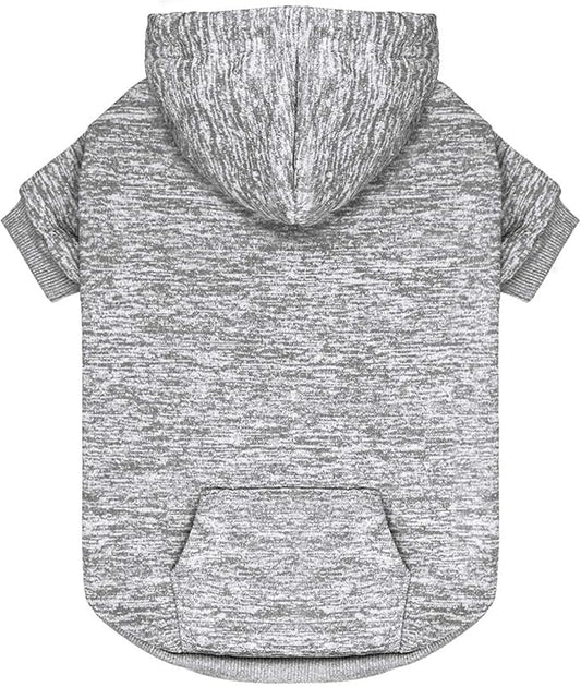 Dog Sweaters for Small Dogs Dog Hoodie Fleece Dog Sweater Soft Dog Clothes Sweatshirt with Pocket Dog Hoodie for Small Dogs Puppy Sweater(Grey&XS)