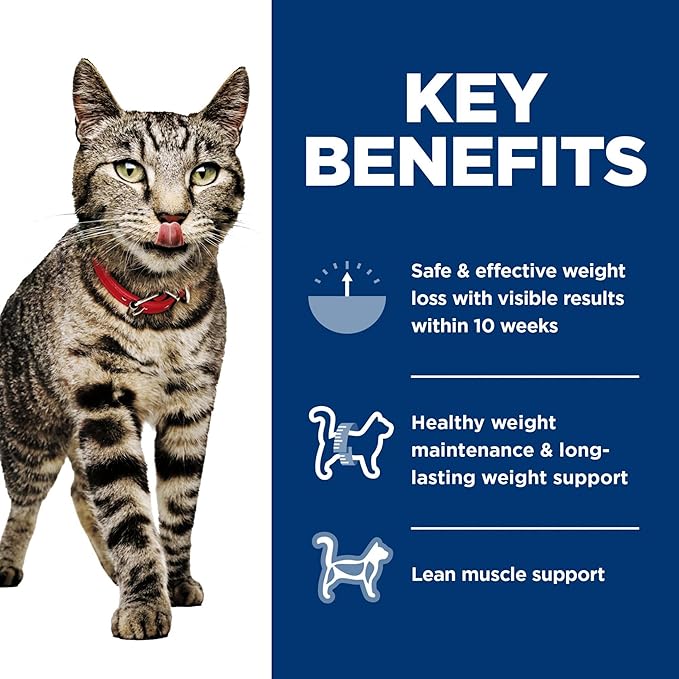 Hill's Science Diet Adult 1-6 Perfect Weight Wet Cat Food, Variety Pack: Liver & Chicken Minced; Chicken Stew, 2.9 oz. Cans, 12-Pack