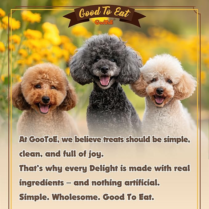 Gootoe Turkey Tendon Dog Treats, Pretzel (M) 3.17 oz, USA-Sourced Turkey Tendon, Natural Snack, Premium Puppy Chews, Hypoallergenic, Reseal Value Bags, Size for Medium Dogs