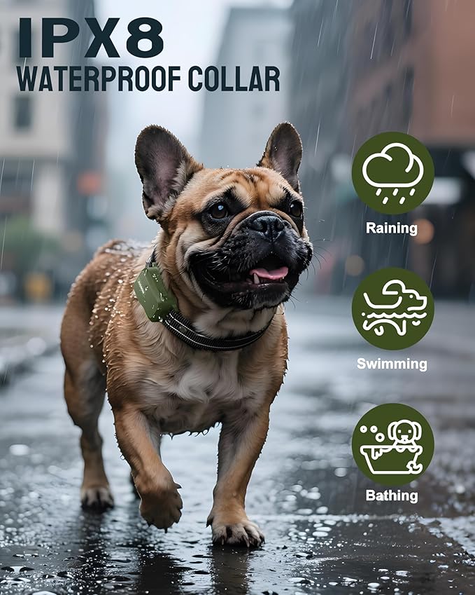 Jugbow Dog Shock Collar - 4500FT Dog Training Collar with Remote, IPX8 Waterproof Electric Dog Collar with 4 Training Modes, Security Lock, Rechargeable eCollar for 10-120lbs Small Medium Large Dogs