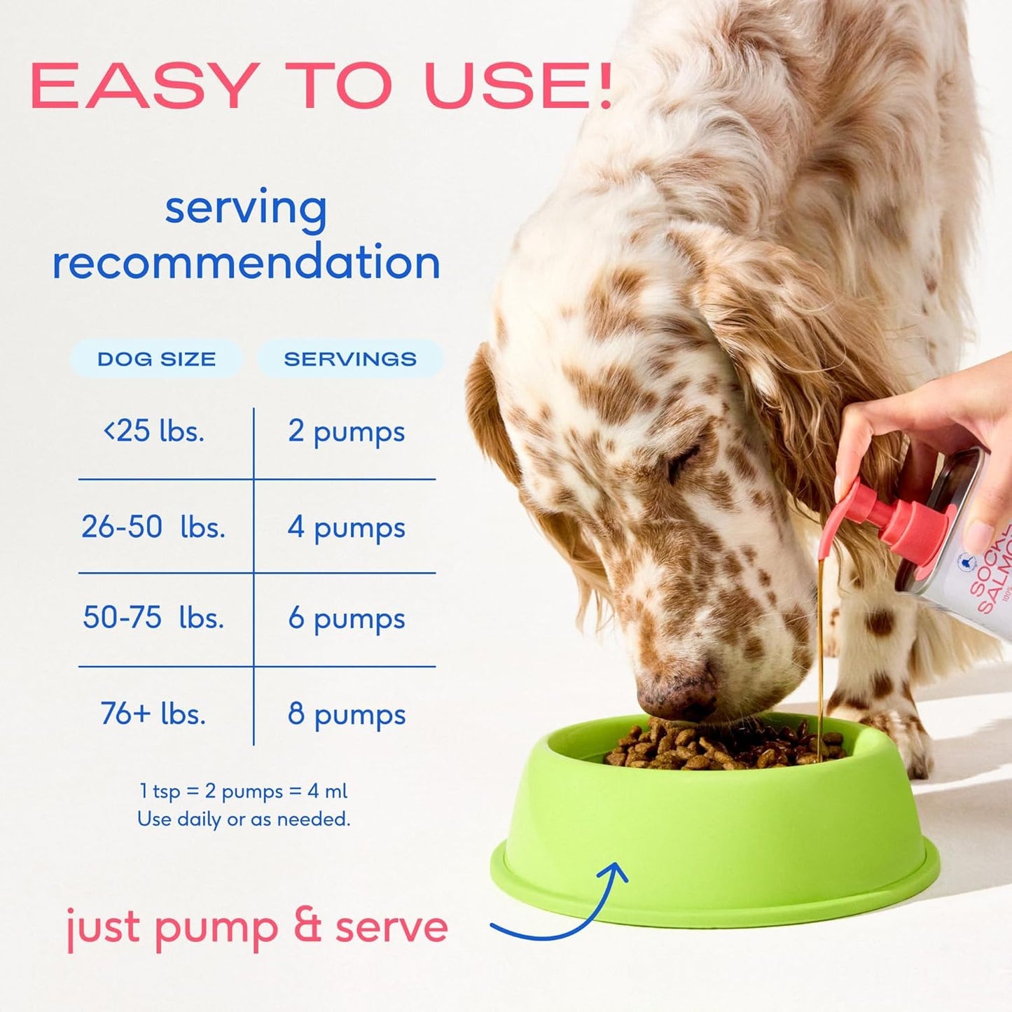 Native Pet Salmon Oil for Dogs & Cats – Pure Omega-3 Fish Oil for Dogs Supplement for Skin & Coat, Joint & Heart Health - Dog Anti-Inflammatory – 100% Wild-Caught Alaskan Sockeye Salmon – 8 oz