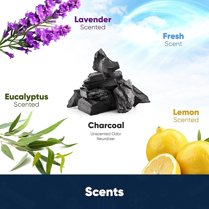 American Kennel Club Charcoal Puppy Training Pads, with Anti-Slip Adhesive Backing, Quick Dry Gel and Activated Carbon Odor Control (Charcoal, 22" x 22" - Pack of 60)