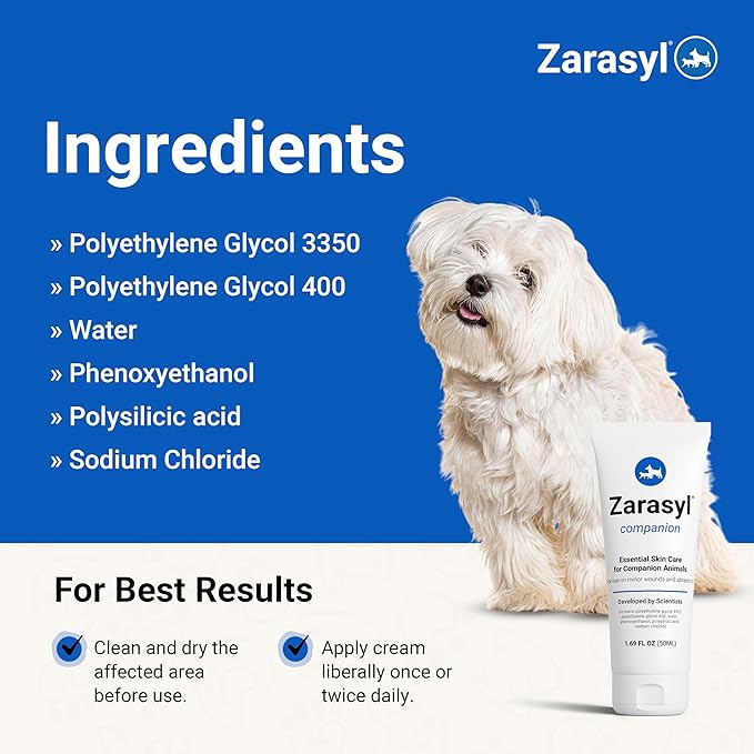 Essential Skin Care Ointment for Companion Animals, 1.69 oz. – Protects & Moisturizes Skin & Tissues for Optimal Wound Care – First Aid Salve Cream for Wounds