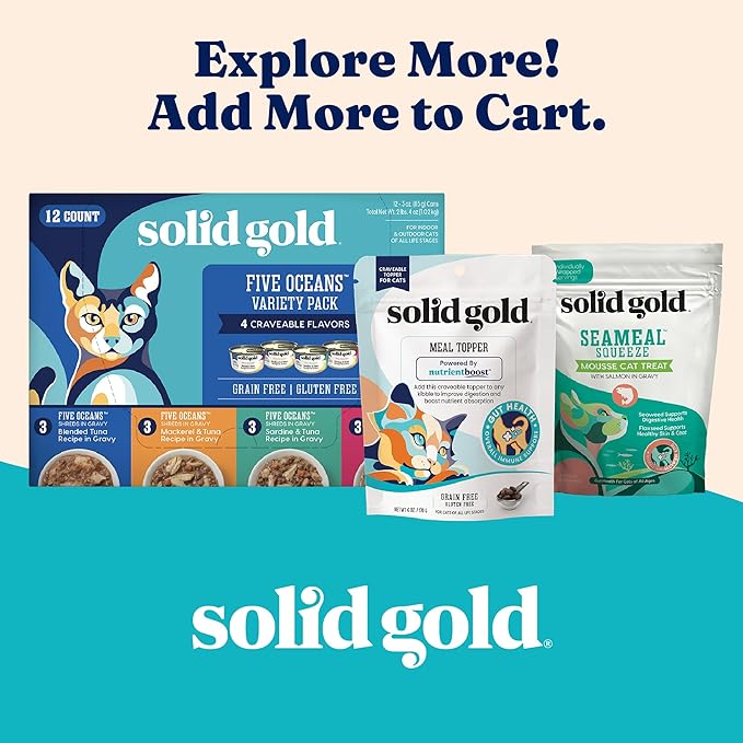 Solid Gold Dry Cat Food for Indoor Cats of All Ages - W/Lamb, Brown Rice, Barley, Probiotics & Fiber for Gut Health- Holistic & Healthy Cat Kibble for Kittens & Adults - Dry Kibble for Cats - 12 LB
