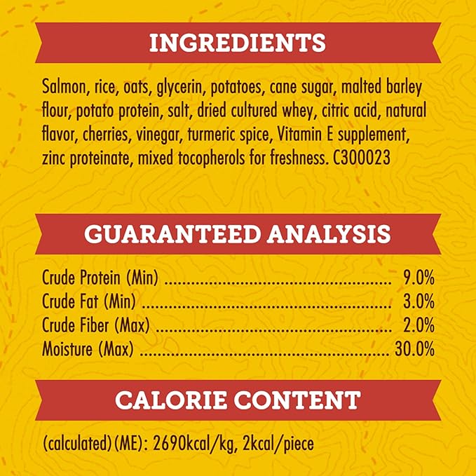 Zuke’s Mini Naturals Dog Training Treats for Dogs of All Sizes, Pet Treats made with Real Salmon, 16 oz. Resealable Pouch - 16 oz. Bag