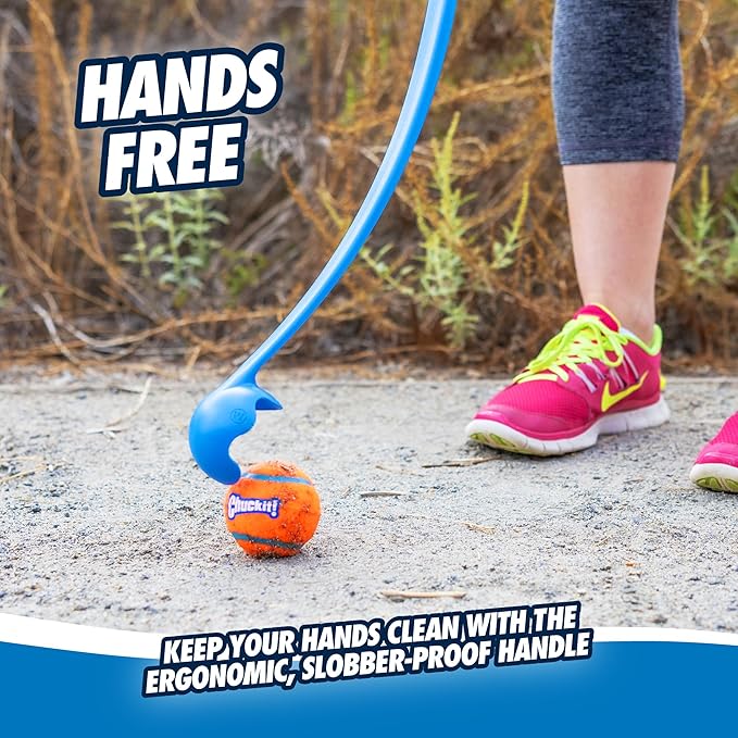 Chuckit! Dog Ball Launcher - Classic 26" with Medium (2.5"), Dog Fetch Ball Thrower, For Dogs 20-60 Pounds, Made in USA