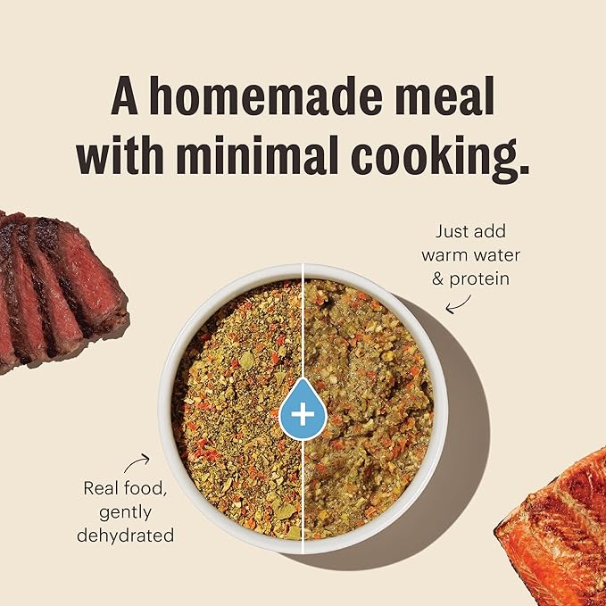 The Honest Kitchen Wholemade™ Grain Free Fruit & Veggie Base Mix Dog Food (Just Add Protein), 3 lb Box