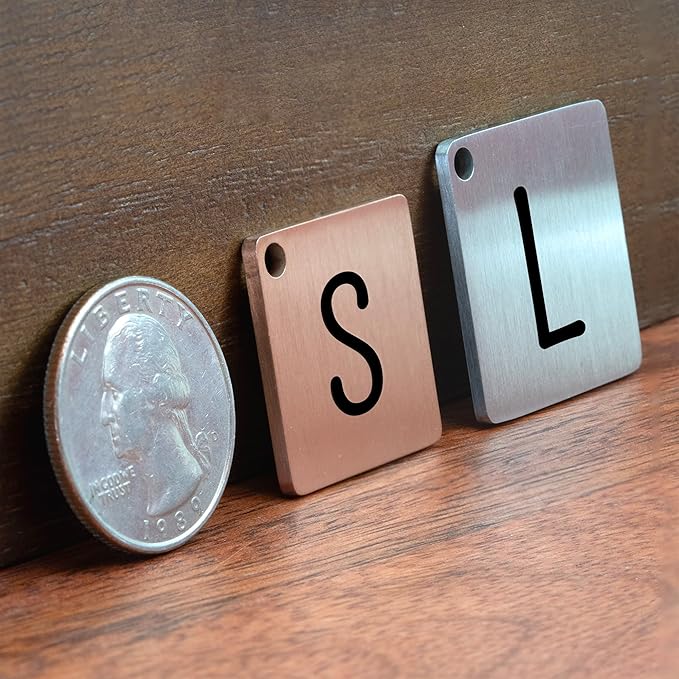 Ultra Joys Personalized Dog & Cat ID Tags - Stainless Steel, Custom Engraving Front & Back, Optional Both Sides, Diamond Tag Mountain Black Small