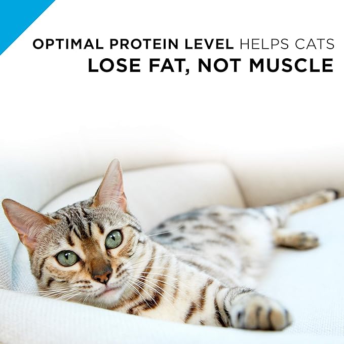 Purina Pro Plan Weight Control Pate Wet Cat Food, SPECIALIZED Weight Management Turkey & Rice Entree - (Pack of 24) 3 oz. Pull-Top Cans