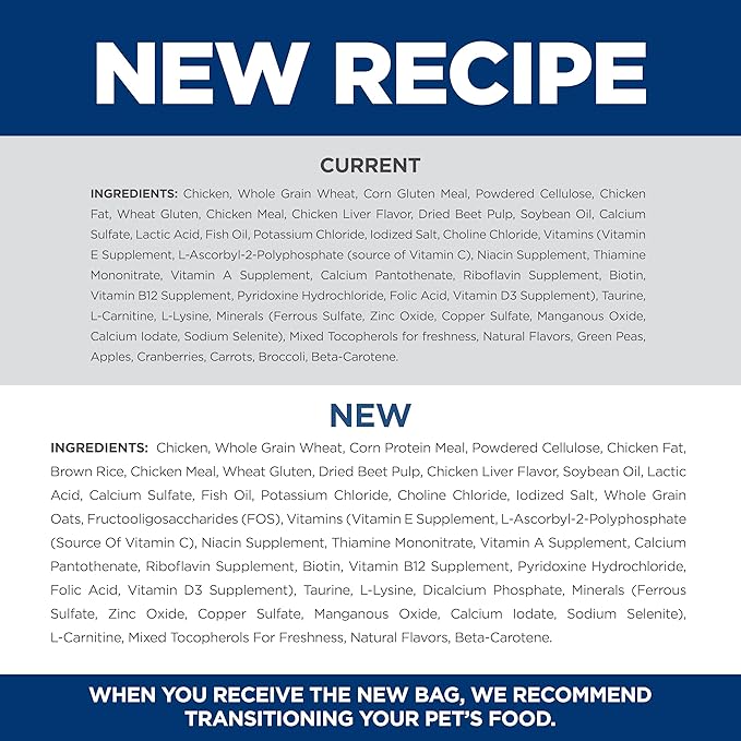 Hill's Science Diet Indoor, Adult 1-6, Easy Litter Box Cleanup, Dry Cat Food, Chicken Recipe, 7 lb Bag