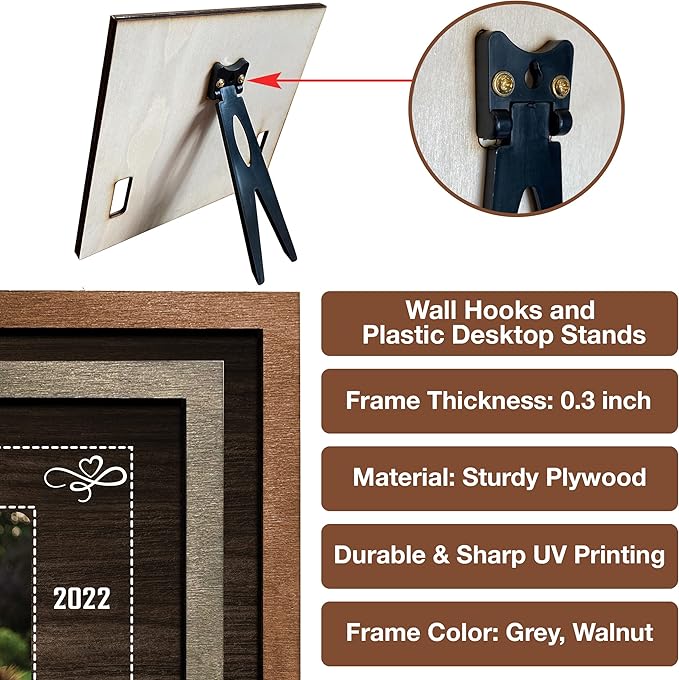 Customized Dog Picture Frames for Dogs That Passed Personalized Dog Gifts for Pets Dog Memorial Frames Pet Photo Frames and Memorials Loss of Dog Gifts Rainbow Bridge Pet Memorial Gifts