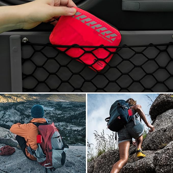 RHINO RESCUE EDC First Aid Kit for Travel, Mini Water-Resistant & Ultralight Portable Quick Search Emergency Med Kit for Car, Camping, Hiking,Cycling, Backpacking