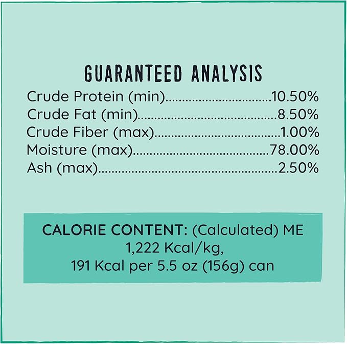 Hound & Gatos Wet Cat Food, 98% Poultry & Gamebird, Grain Free Pate Cat Food, Real Meat, High Protein, Limited Ingredients, No Additives, 5.5 oz. Cans (Pack of 24)