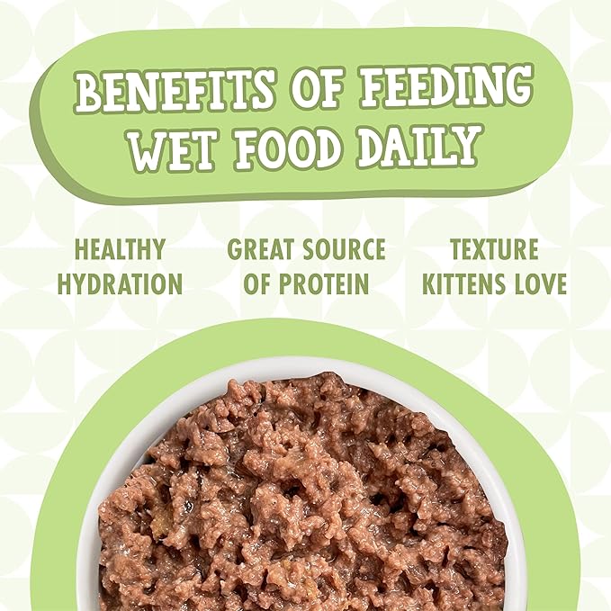 Weruva Cats in The Kitchen Kitten, Lambur-Kitty, 3oz Can (Pack of 12)