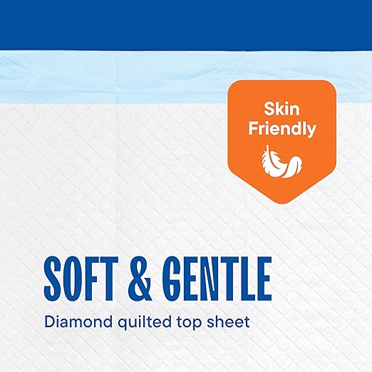 Chucks Pads Disposable 30x36 Underpads [50-Pack] Incontinence Chux Pads Absorbent Fluff Protective Bed Pads - Extra Large Pee Pads for Kids, Adults & Elderly | Leak Proof Puppy Pads for Training - XXL