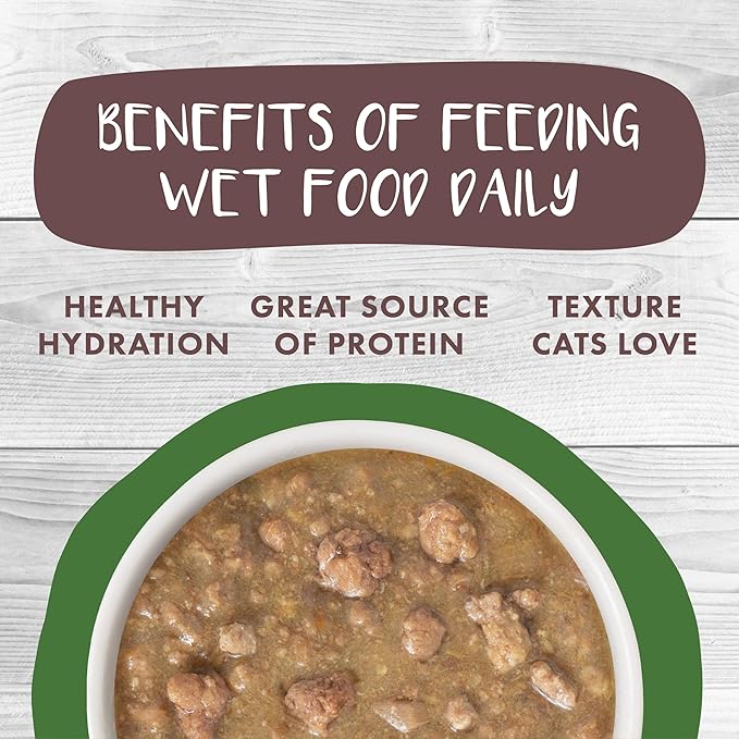 Weruva Classic Cat Stews, Stewy Lewis with Lamb, Chicken & Salmon in Gravy, 5.5oz Can (Pack of 8)