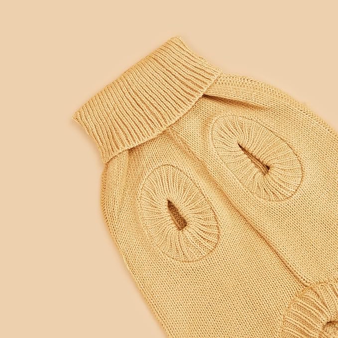 Dog Sweater for Small Medium Large Dogs - Warm Winter Turtleneck Knit Dog Sweaters Soft Pet Cat Clothes Christmas Coat Indoor Outdoor Use for Puppy Kitten Male Female Girl Boy Pets