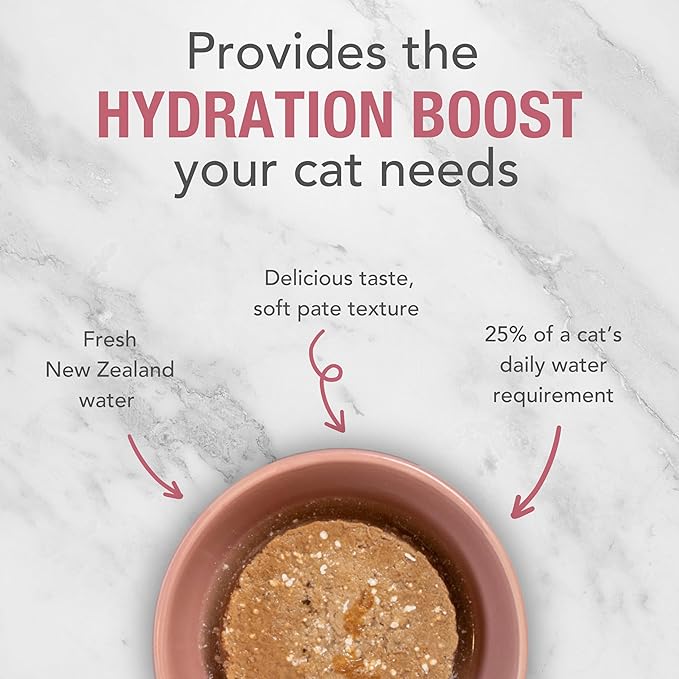 Feline Natural New Zealand Canned Catfood Wet Food, High-Meat, Low-Carb, & Grain Free Cat Food Wet, Chicken & Venison Feast, 3 oz, Pack of 24