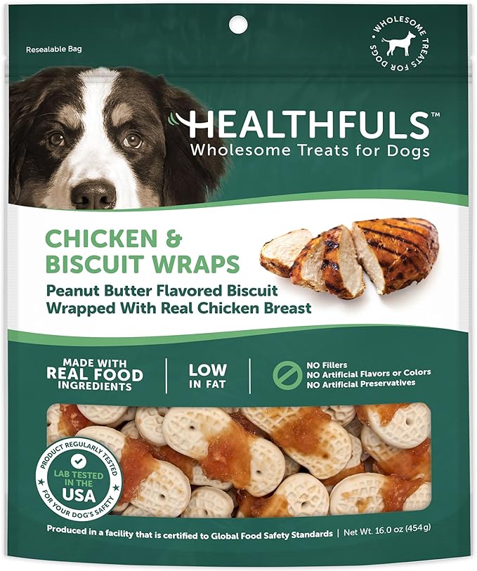 Chicken & Peanut Butter Flavored Dog Biscuits, 16oz