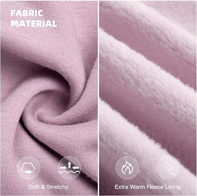 Koneseve Dog Hoodie & Cat Sweater, Warm Fleece Hooded Sweatshirt with Pocket for Small to Large Pets, Cozy Winter Outfit, Purple, 3XL