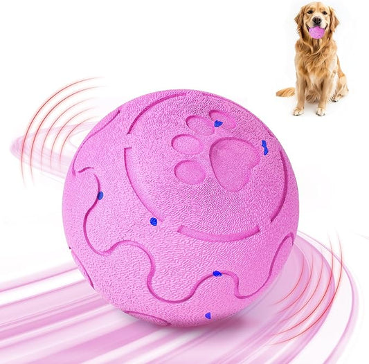 Interactive Dog Ball, Smart Dog Toy for Medium and Large Dogs, Automatic Moving, Rotating & Bouncing, E-TPU Material, IP54 Waterproof, Motion-Activated Dog Stimulation Toy to Keep Them Busy