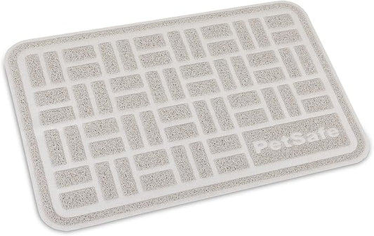 PetSafe Cat Litter Mat - Helps Capture Mess Off Paws - Waterproof Floor Protection - Durable Mesh Material - Works with Clay or Crystal Litter - Medium