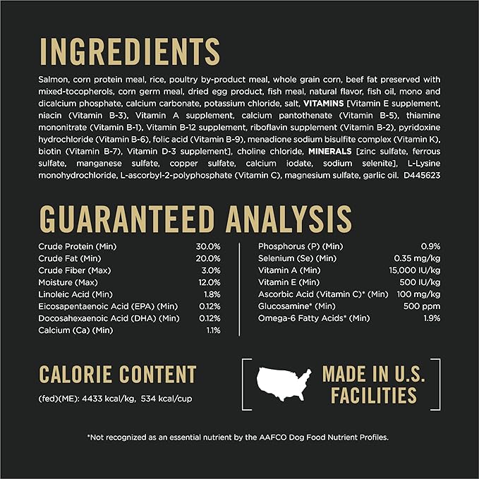 Purina Pro Plan High Protein Dog Food, Sport 30/20 Salmon and Rice Dog Food Dry Formula - 6 lb. Bag