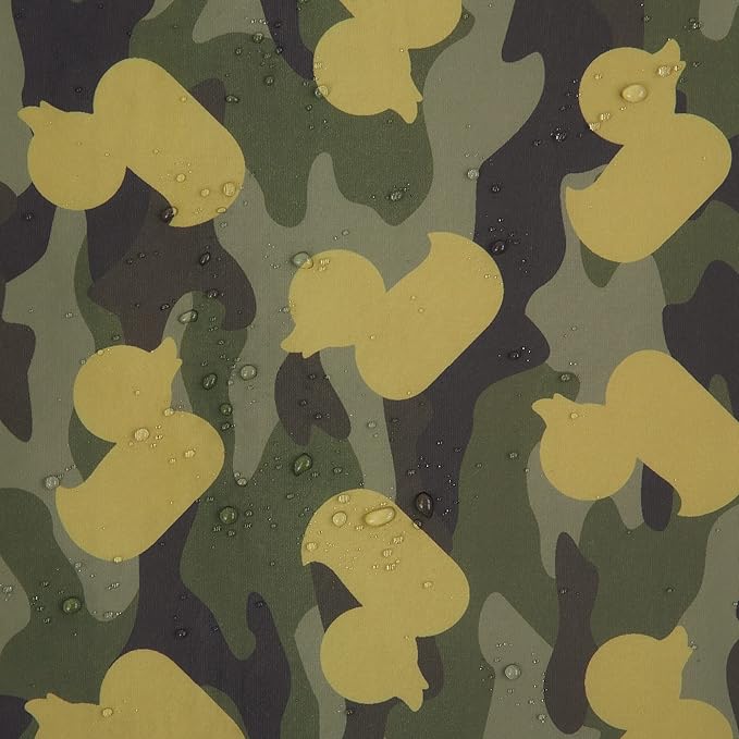 Dog Rain Coat for Large Dogs Waterproof Hooded Rain Jacket with Reflective Strips Leash Hole & Poncho Adjustable Fit (CamoDuck,XXL)