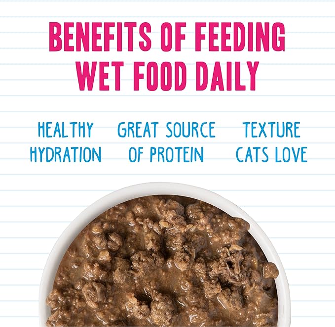 Weruva BFF Minced Natural Wet Cat Food, Batch O Besties Variety Pack, 3oz Can, Pack of 12