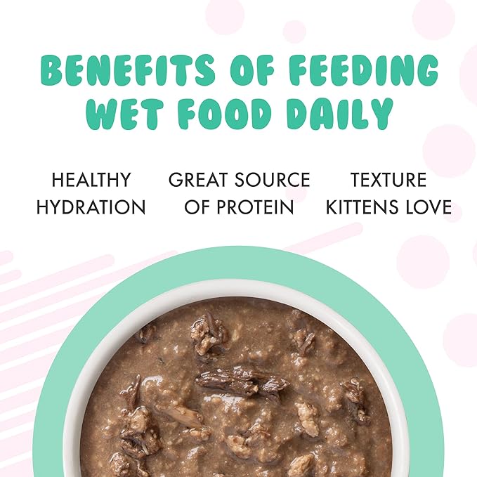 Weruva Kitten, Chicken & Tuna Formula in Gravy, 3oz Can (Pack of 12)