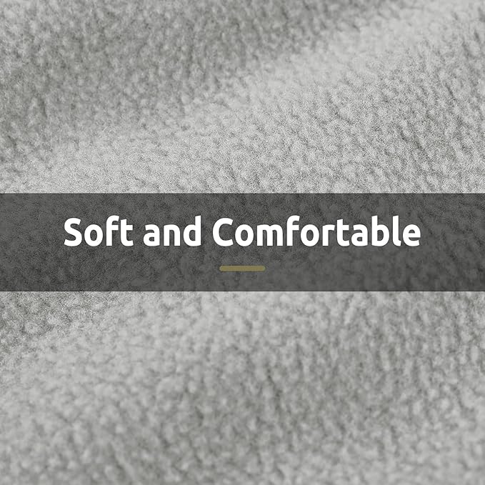 Peferhouse Warm Winter Coat for Large Dogs, Cold Weather Windproof Reflective Jacket With Harness Hole, Thick Vest ArmyGreen L