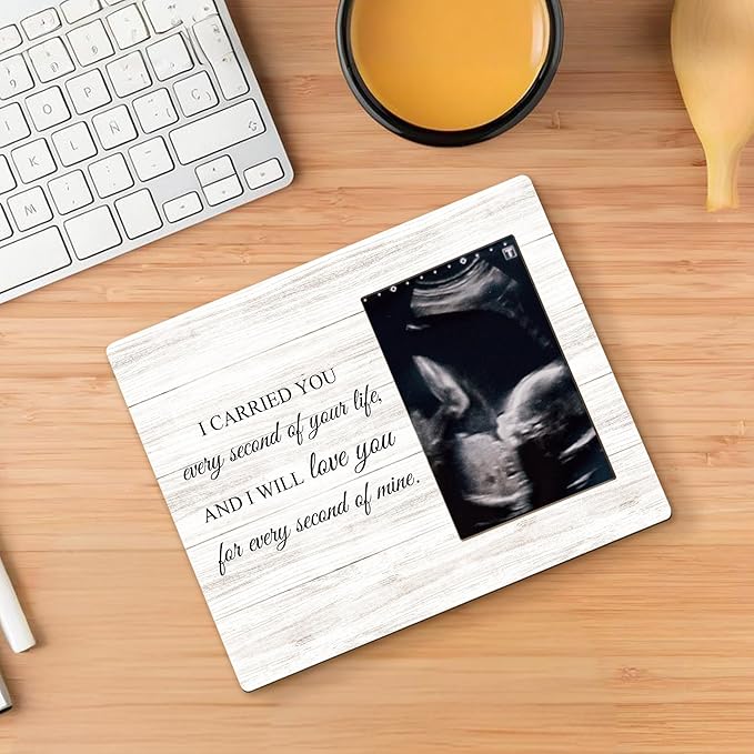 Miscarriage Memorial Baby Ultrasound Picture Frames - Loss of Baby Memorial Sympathy Gifts Photo Frame, Miscarriage Gifts for Mothers Mom Dad, Baby Infant Loss Picture Photo Frames for Home Bedroom Decor, 4x6