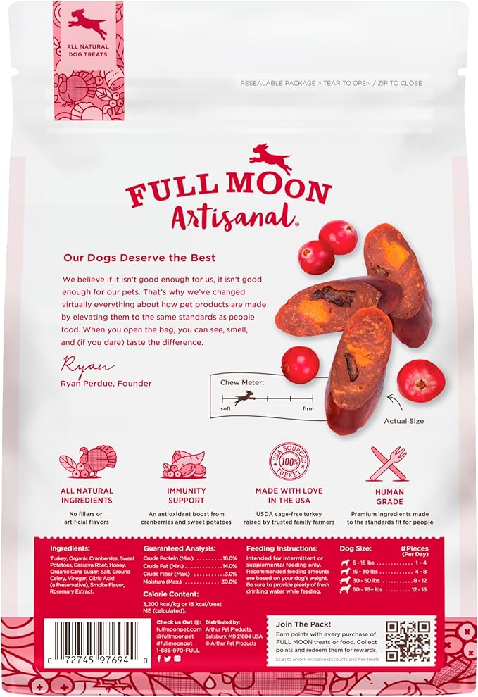 Full Moon Turkey Cranberry Sausage 12.0 oz