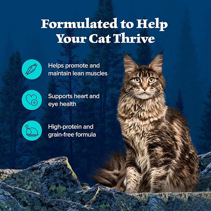 Blue Buffalo Wilderness Flaked Chicken & Trout Adult Wet Cat Food, 5.5 oz., Case of 24