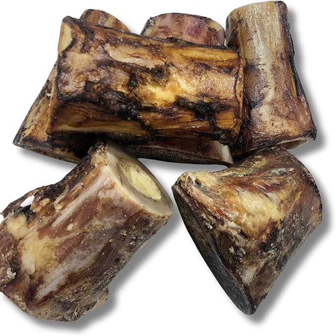 Beef Bone Marrow Dog Treats - Long Lasting Dog Bones for Aggressive Chewers - All-Natural Marrows Treats for Dogs - High-Protein Marrow Bones for Dogs Small, Medium, Large & Extra Large