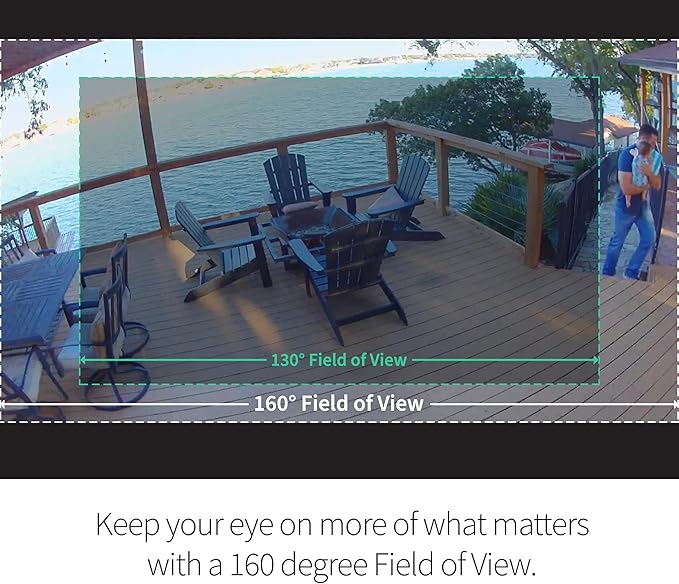 Arlo Pro 5S Spotlight Security Camera 2K HDR | Outdoor | Wireless with Spotlight | Dual-Band Wi-Fi Connects to Strongest Network|12X Zoom, 2-Way Audio, Color Night Vision,Live Stream(White, 5 Cameras)