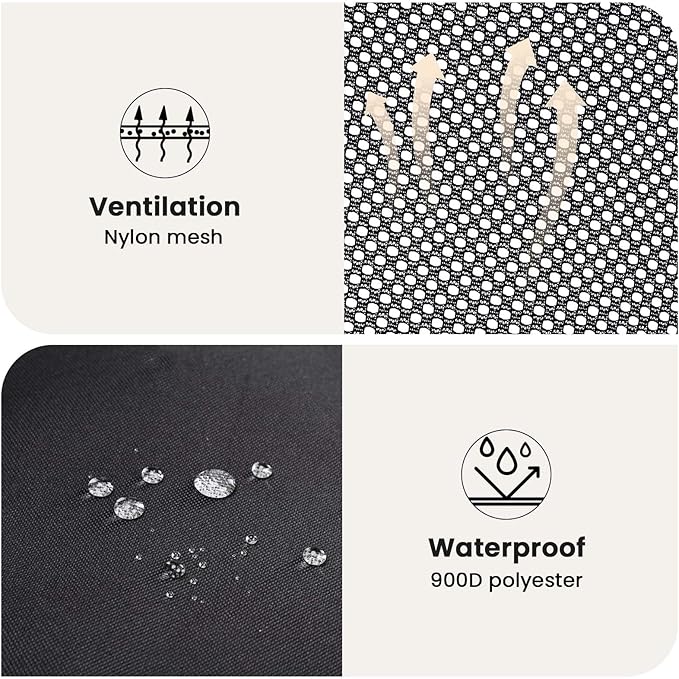 Dog Car Carrier Light Weight, Dog Carrier for Cars Easy to Assemble, Dog Cars Crate Portable and Breathable, Foldable Pet Carrier for Both Indoor and Outdoor Use, Dogs Travel Crate with Curtain Brown