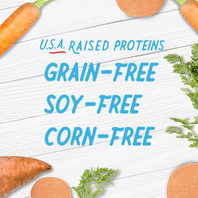 Farmland Traditions Dogs Love Chicken Jerky Dog Treats with Only 3 Ingredients and No Fillers, 1 Pound Bag (Pack of 2)