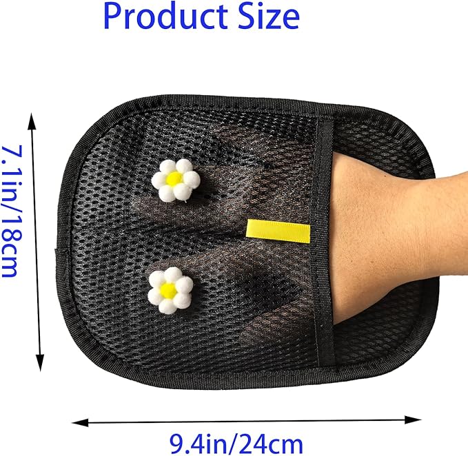 Extra Large Pet Hair Removal Glove - Upgraded Reusable Thickened Electrostatic Pet Grooming Glove with Cute Design for Furniture, Sofa & Clothes