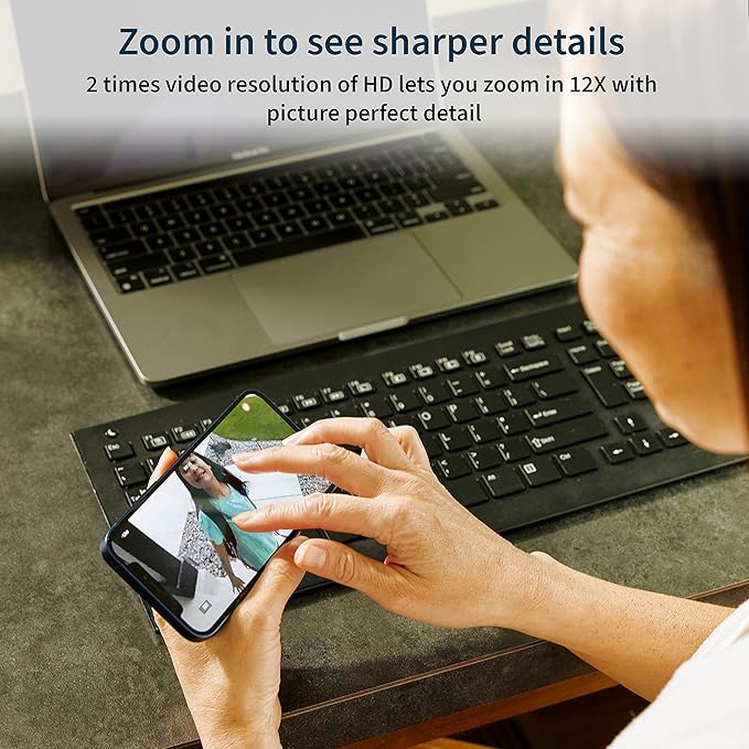 Arlo Pro 5S Spotlight Security Camera 2K HDR with Solar Panel Bundle | Outdoor | Wireless with Spotlight | Dual-Band Wi-Fi | 12X Zoom, Color Night Vision | Battery gets Charged with Solar Panel, Black