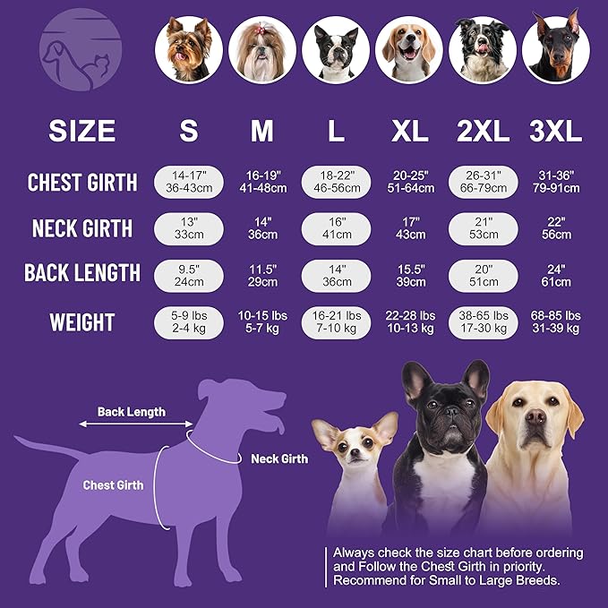 cyeollo Small Dog Coat, Sherpa Dog Winter Coat Reversible Fleece Doggie Jackets Doggy Sweater for Small Dogs Male with Leash Hole, Soft Cold Weather Pet Clothes, Buffalo Plaid M