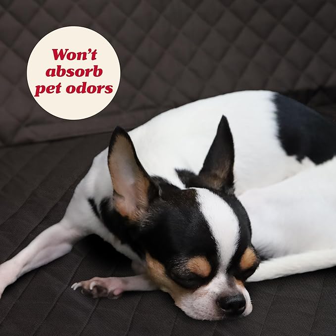 Lusso Gear Dog Blanket for Car - Universal Fit, Black - Waterproof & Non-Slip Back Seat Protector Blanket for Trucks & SUVs - Pet Seat Cover for Dogs